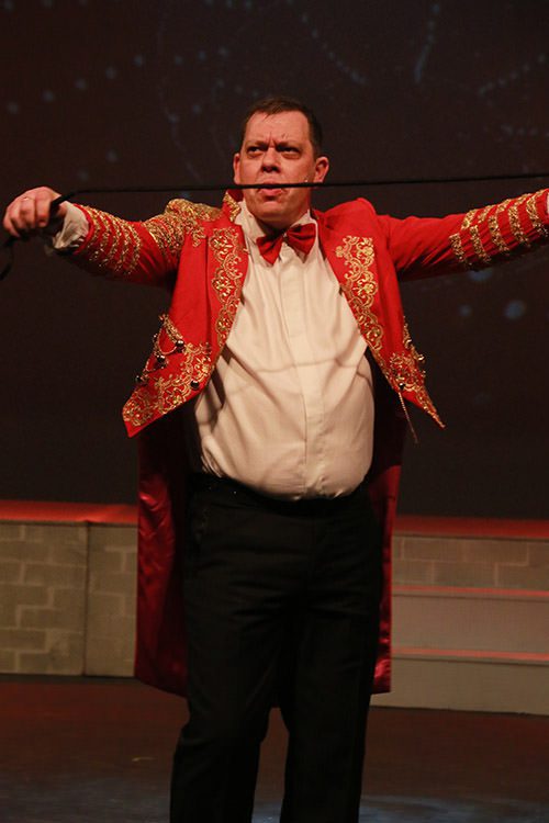 Barnum Ring Master Costumes for hire Thespsis Theatrical